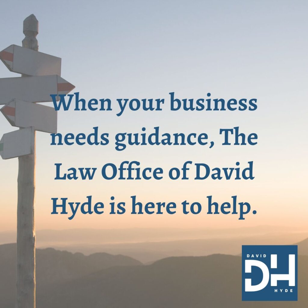 Business Attorney | David Hyde | The Law Office of David Hyde