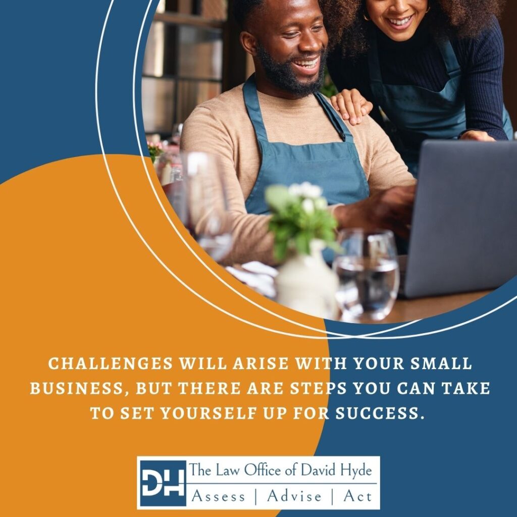 Business Lawyer Chicago IL | 4 challenges a small business will face | Business Lawyer Near Me | The Law Office of David Hyde